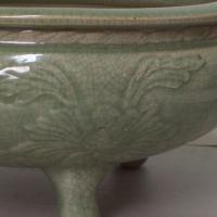 Celadon censer, Qing